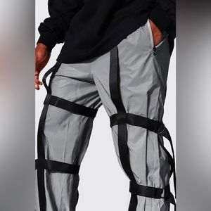 Reflective Buckled Sweats